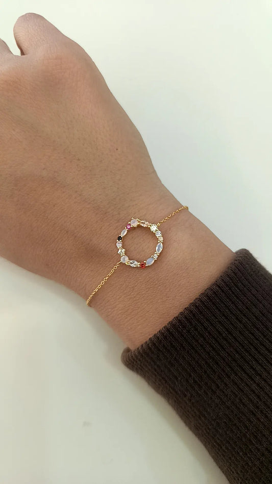 BRACCIALE "ELLISSI" PLACCATO ORO