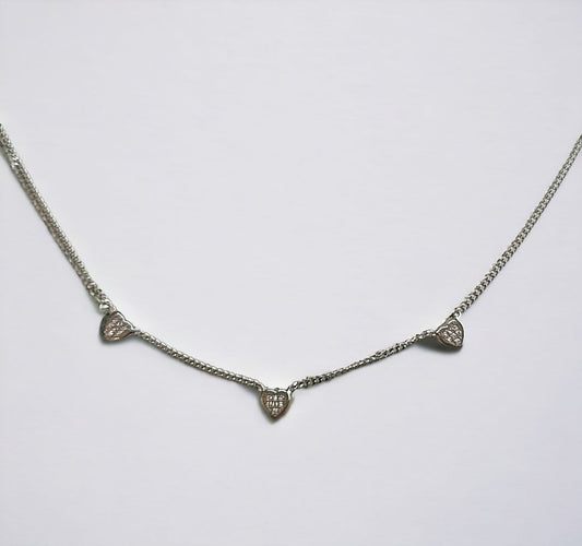 Collana 3 cuori