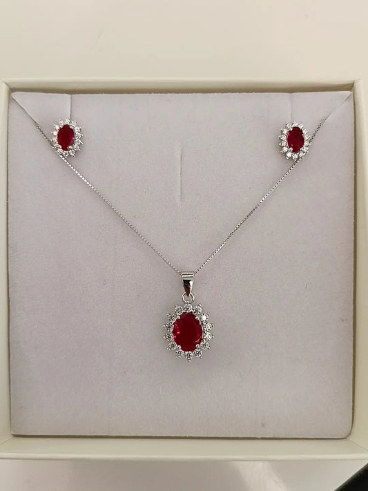 Set elegange rosso