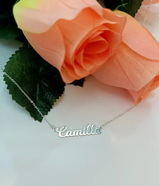 Collana con nome in  argento
