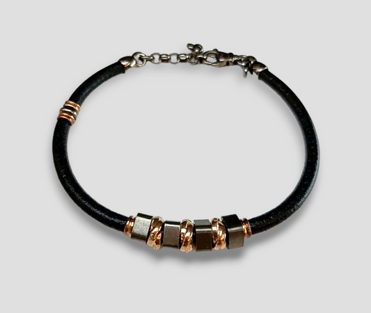 BRACCIALE CUBOTTI BICOLORE