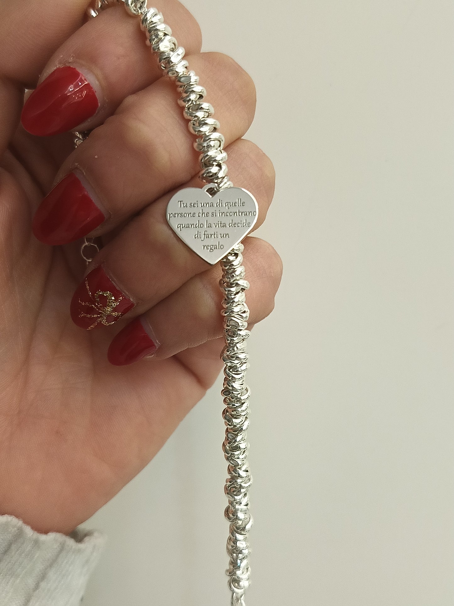 BRACCIALE "SEMPRE ACCANTO" TU SEI UNA DI QUELLE PERSONE...