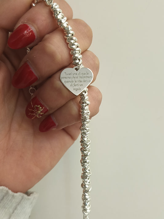 BRACCIALE "SEMPRE ACCANTO" TU SEI UNA DI QUELLE PERSONE...