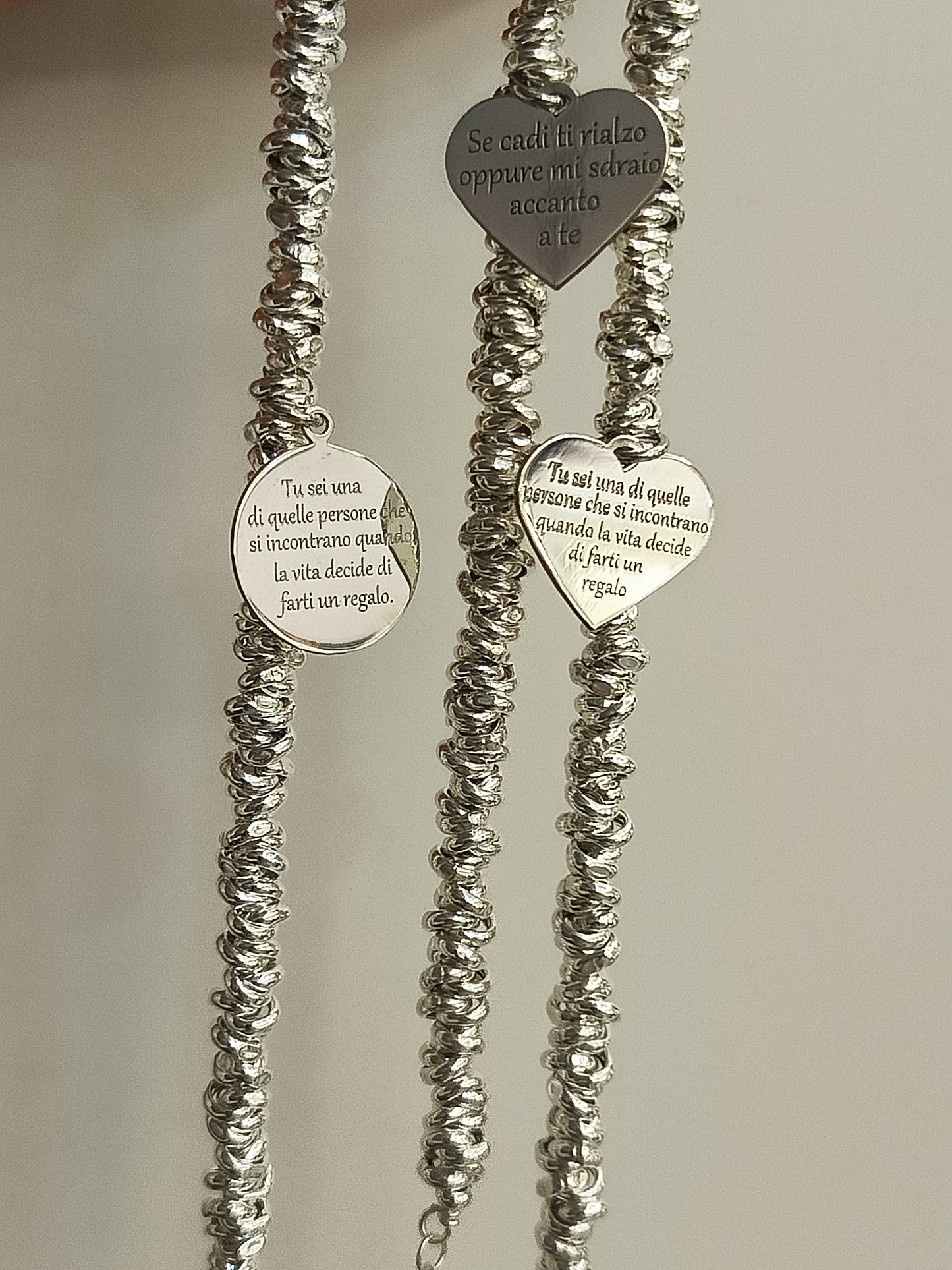 BRACCIALE "SEMPRE ACCANTO" TU SEI UNA DI QUELLE PERSONE...