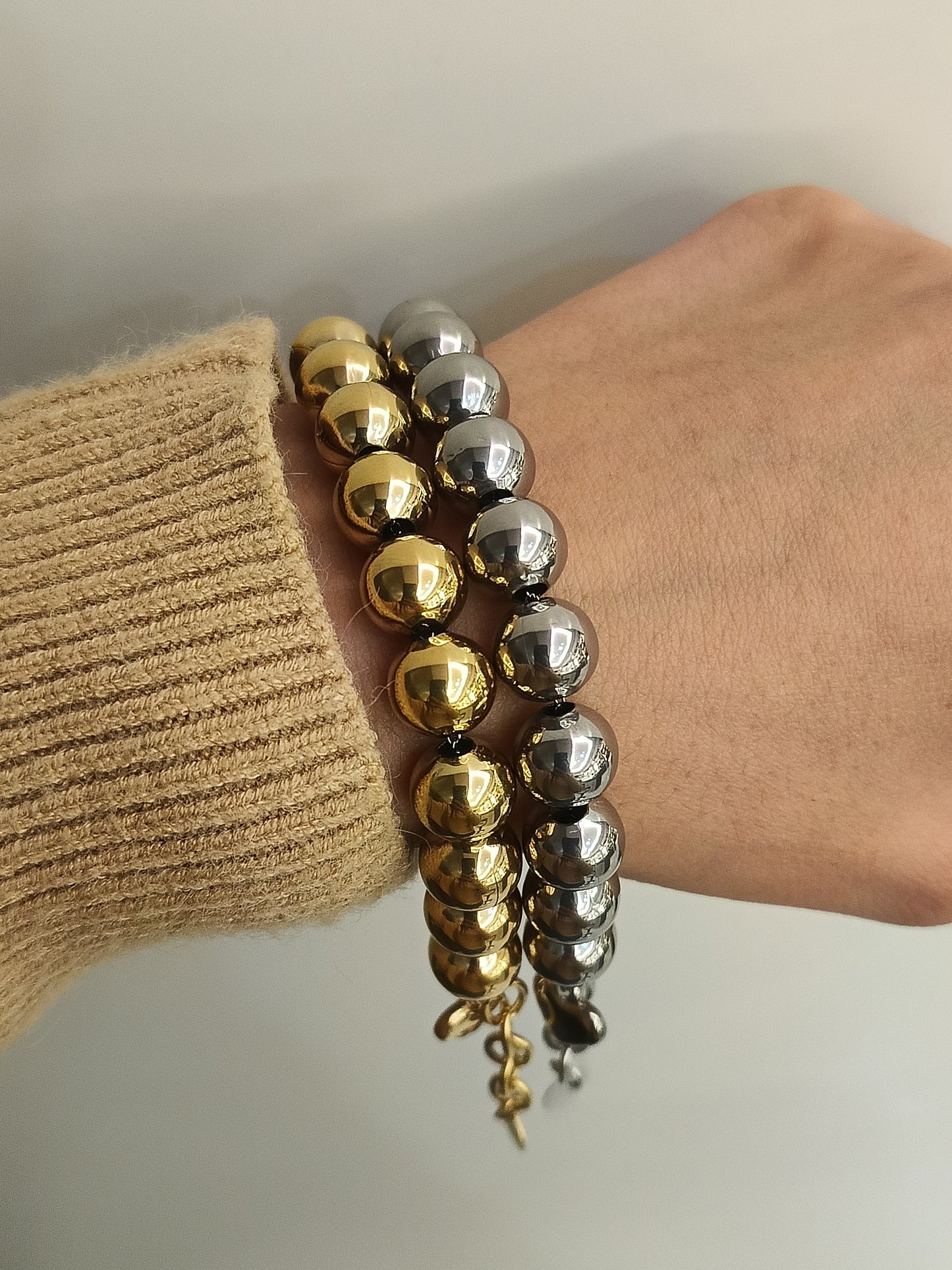 Bracciale a Sfera Con Sonaglio 10mm
