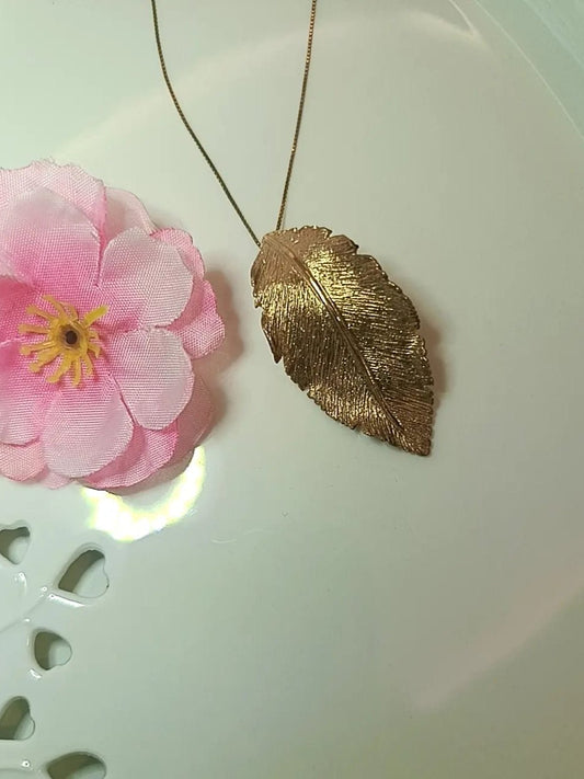Collana foglia