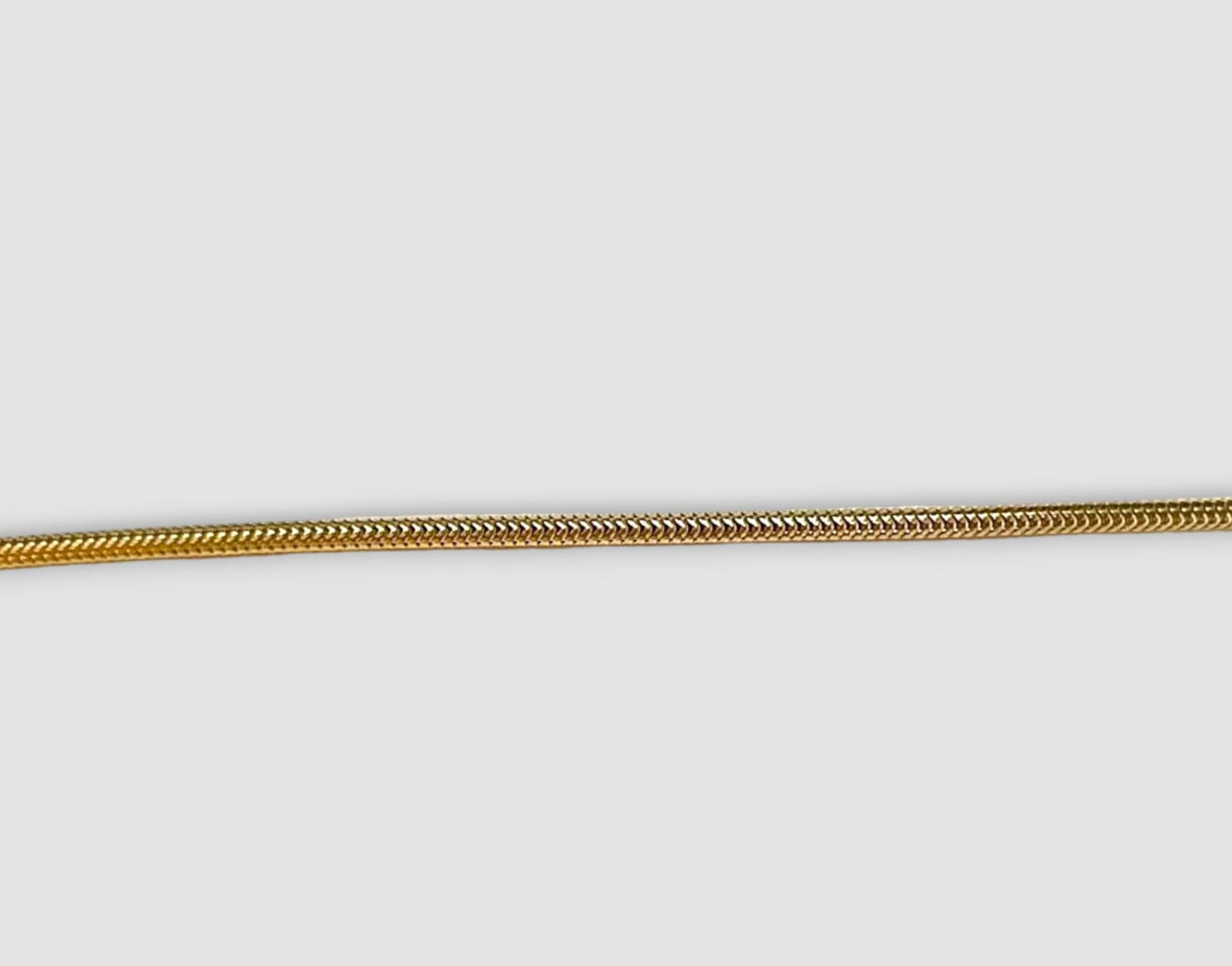 BRACCIALE CODA DI TOPO PLACCATO ORO