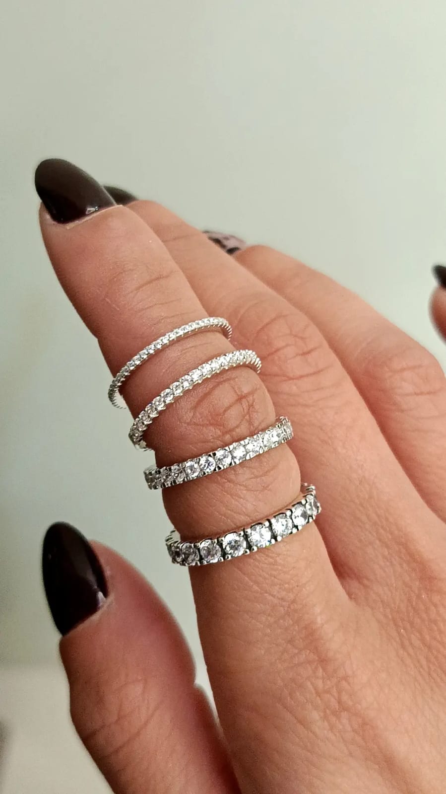 ANELLO VERETTA ARGENTO