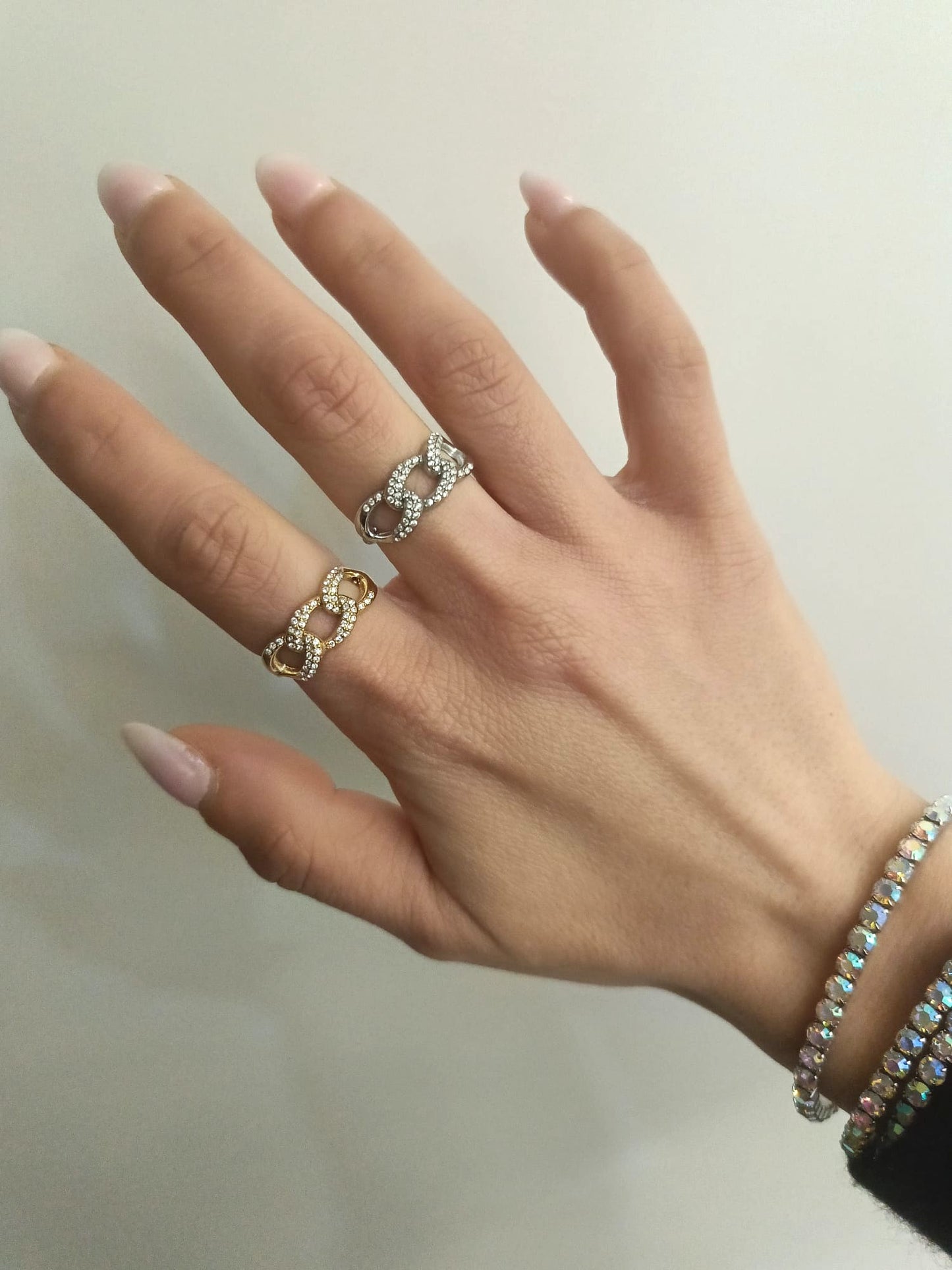 Anello catena lux