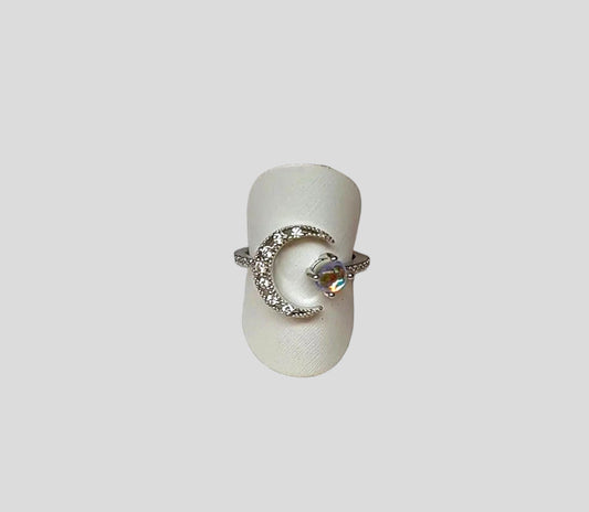 ANELLO INCANTO DI LUNA ARGENTO