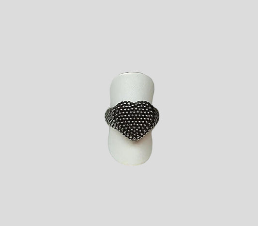 ANELLO CUORE SCUDO ARGENTO