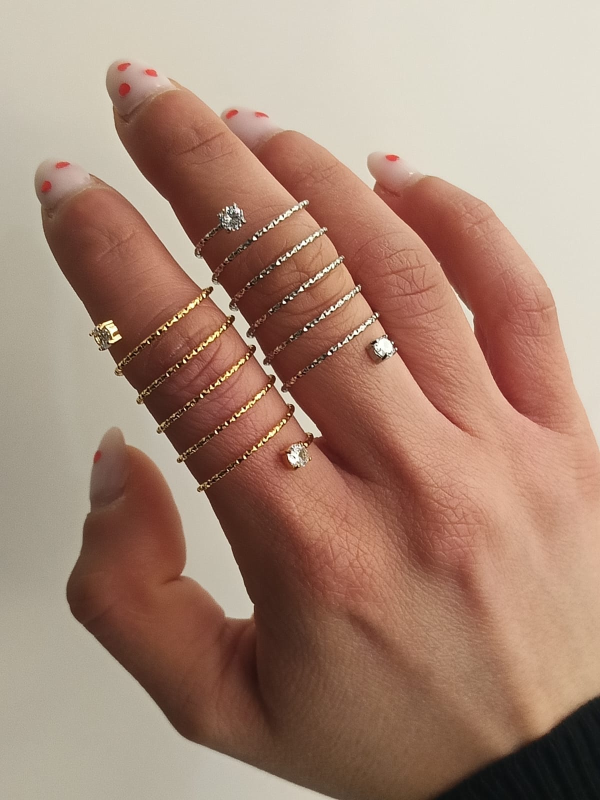 Anello spirale di luce
