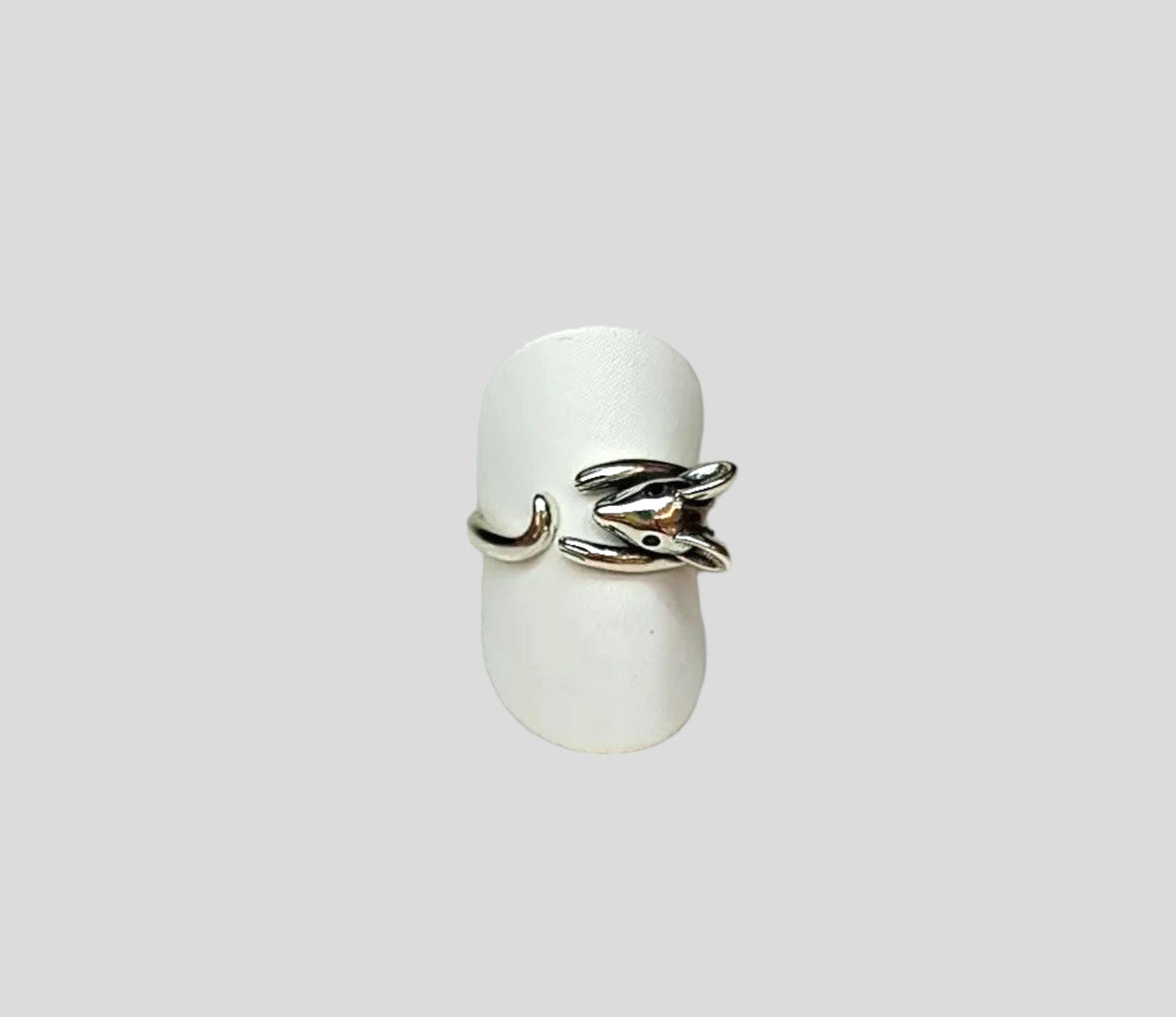 ANELLO TOPO ARGENTO