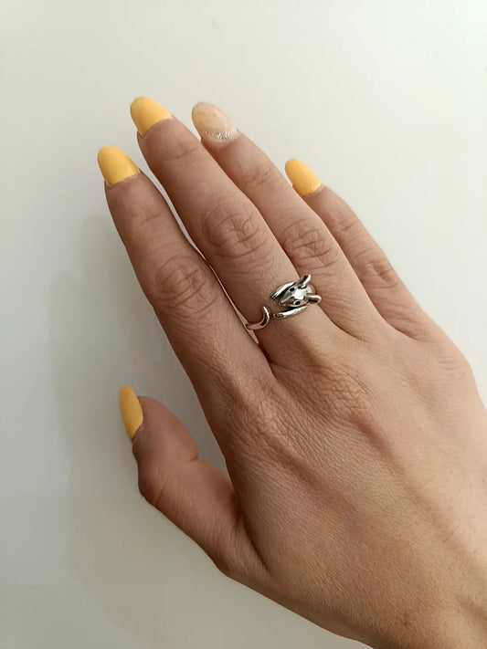 ANELLO TOPO ARGENTO