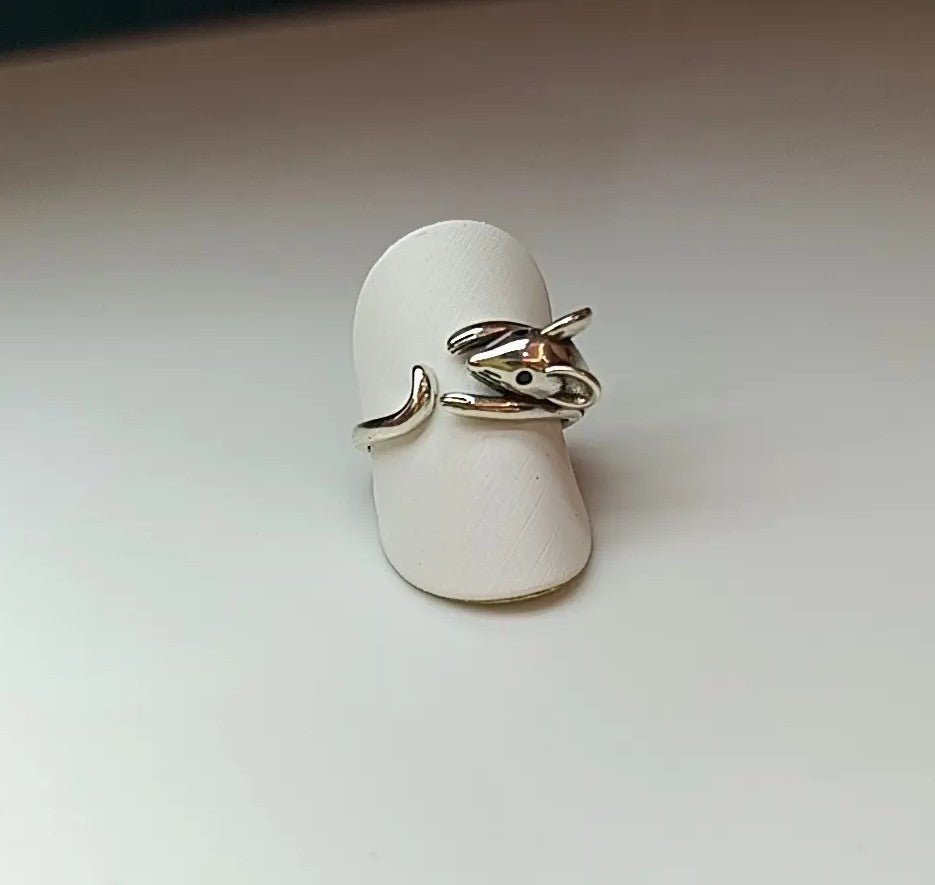 ANELLO TOPO ARGENTO