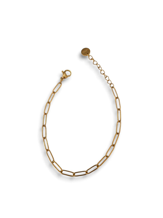Base bracciale catena slim gold