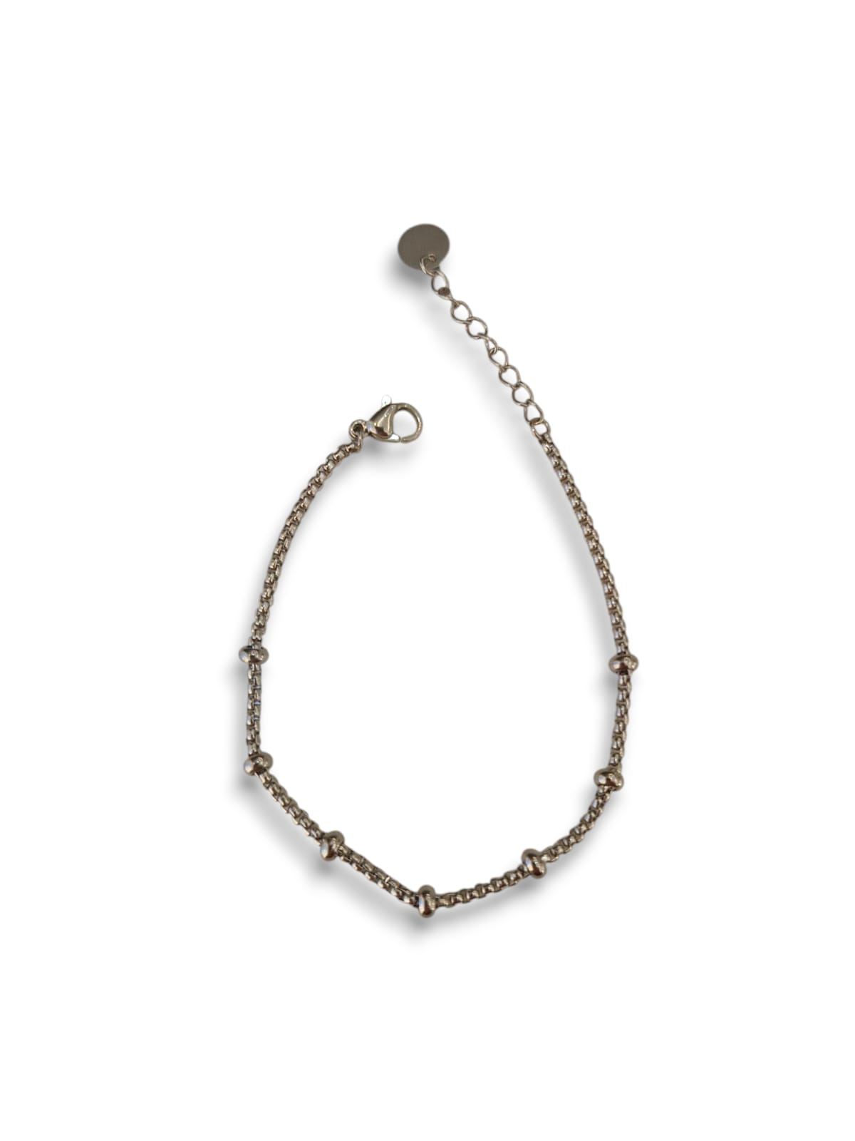 Base bracciale Iris silver
