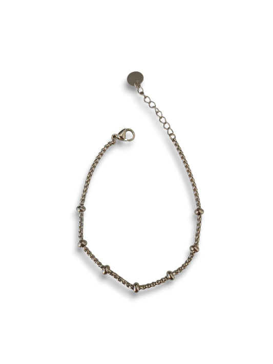 Base bracciale Iris silver