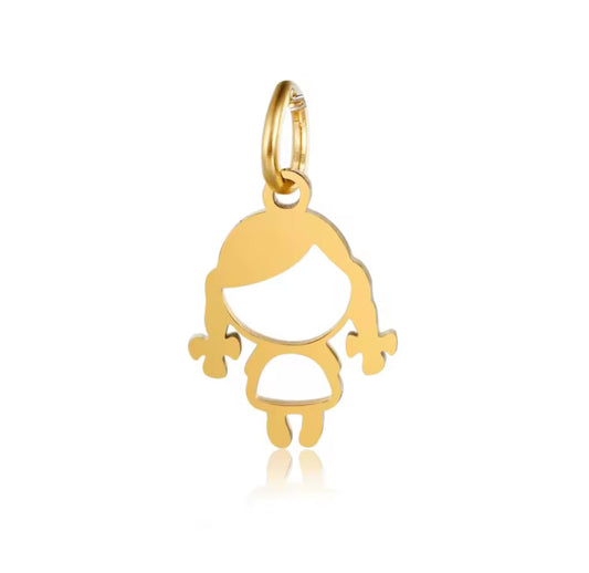 Ciondolo Bimba gold
