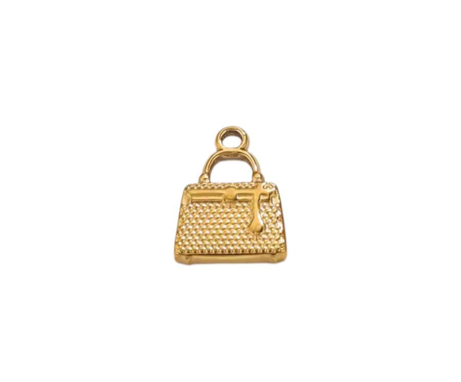 Ciondolo borsetta gold