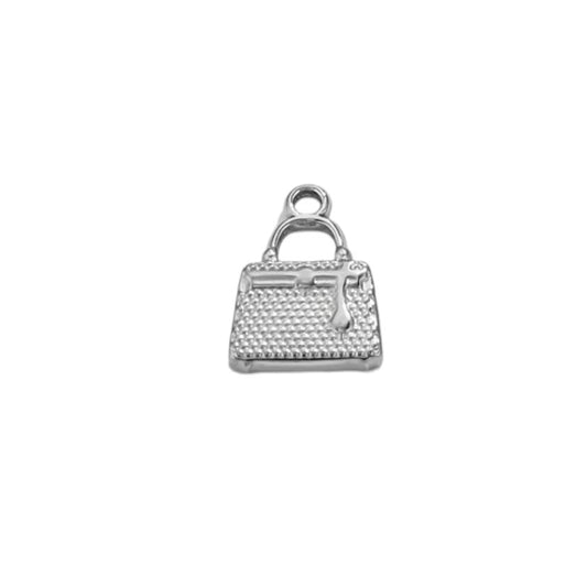 Ciondolo borsetta silver