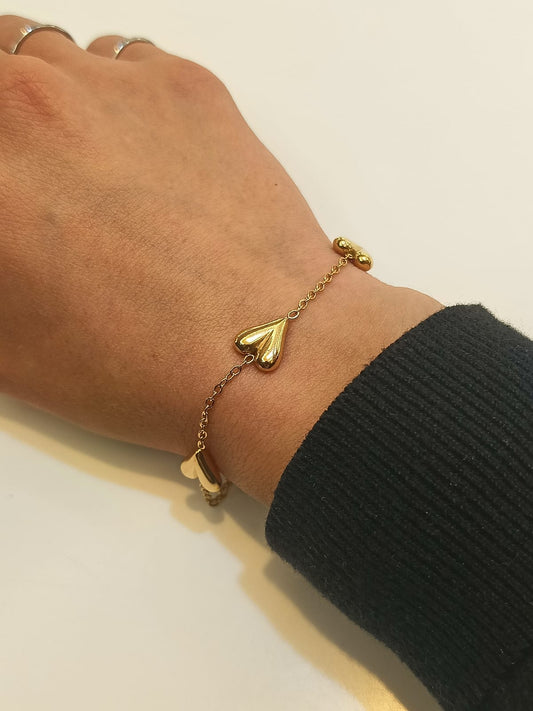 Bracciale 3 cuori