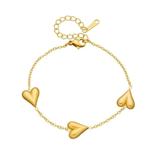 Bracciale 3 cuori