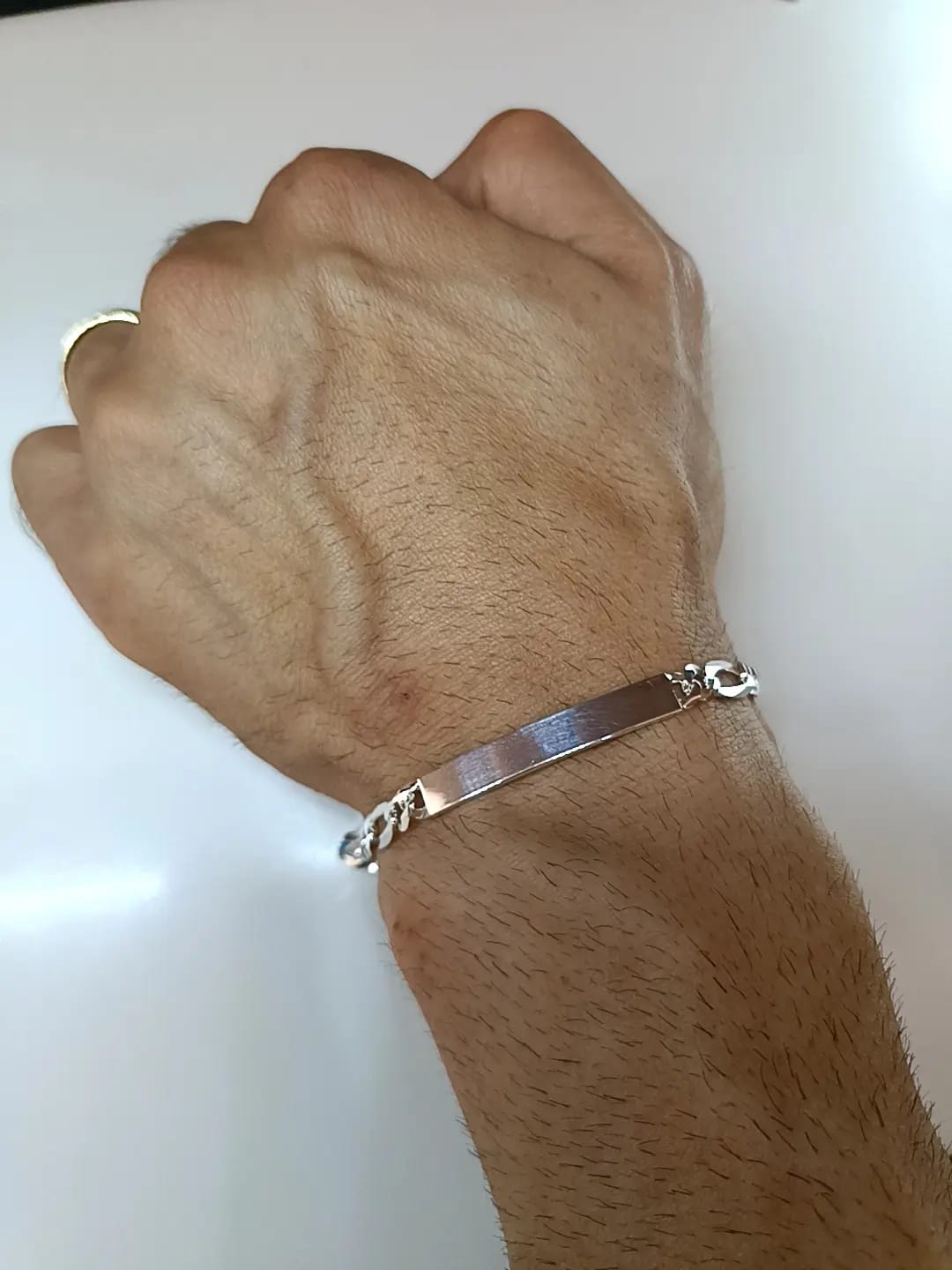 BRACCIALE 3 A 1 TARGA ARGENTO