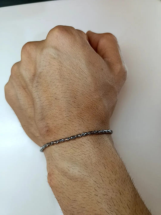 BRACCIALE BARRA ARGENTO