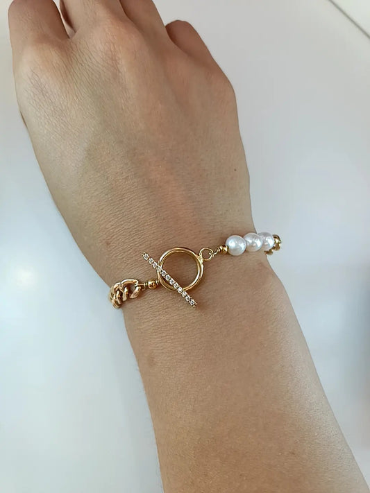 BRACCIALE OPHELIA PLACCATO ORO