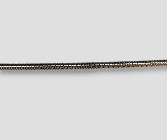 BRACCIALE CODA DI TOPO ARGENTO
