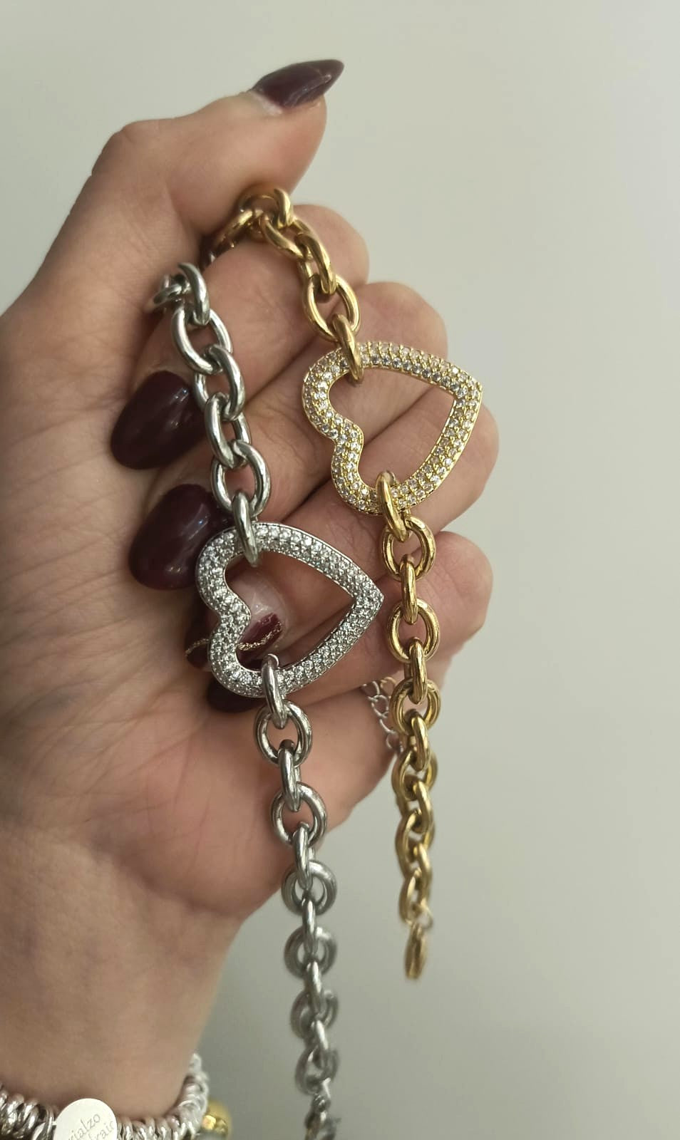 Bracciale cuore strong