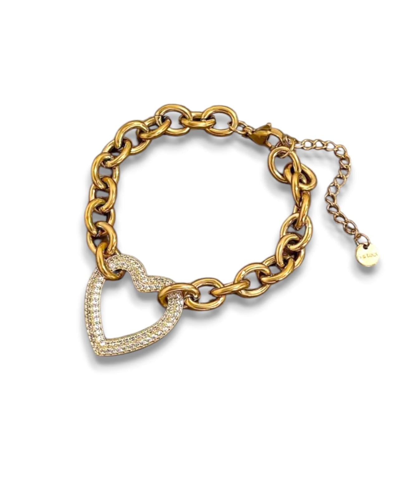 Bracciale cuore strong