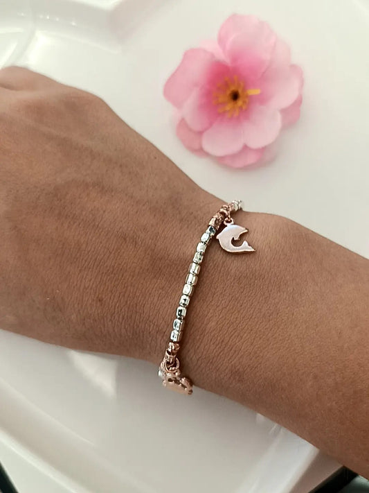 BRACCIALE DESTINO BICOLORE