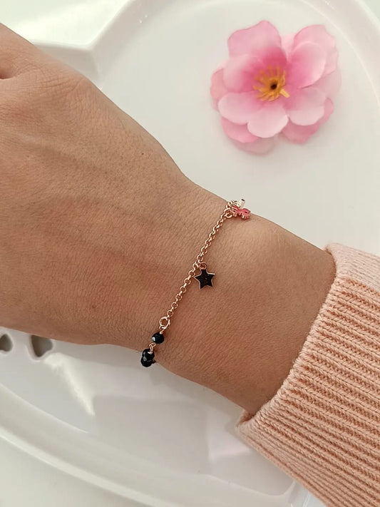 BRACCIALE DIVINO PLACCATO ORO ROSA