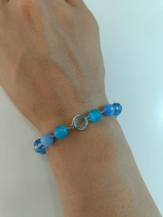 BRACCIALE OCEANO ARGENTO