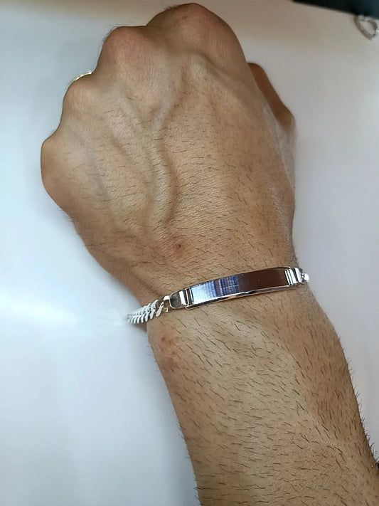 BRACCIALE GROUMETTE ARGENTO