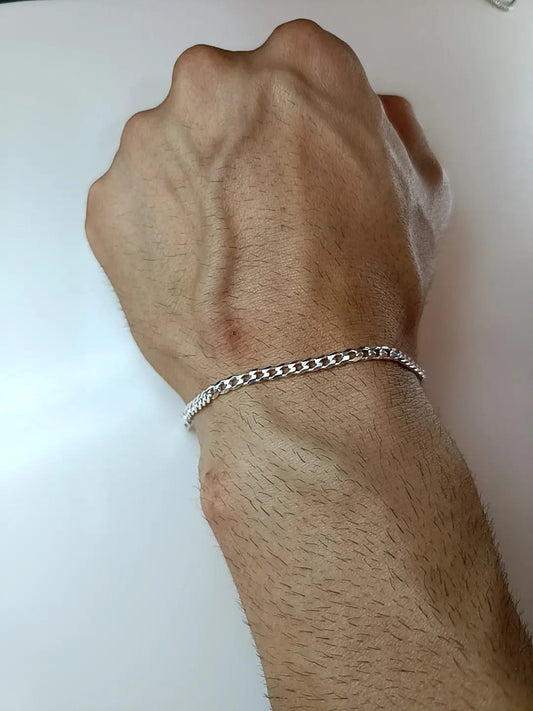 BRACCIALE MINI GROUMETTE ARGENTO