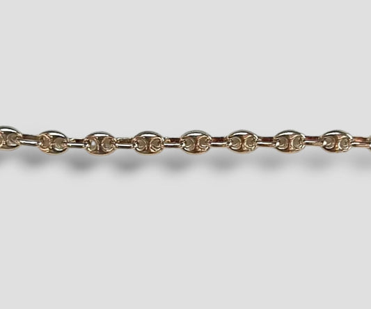 BRACCIALE CATENA MARINARA ARGENTO