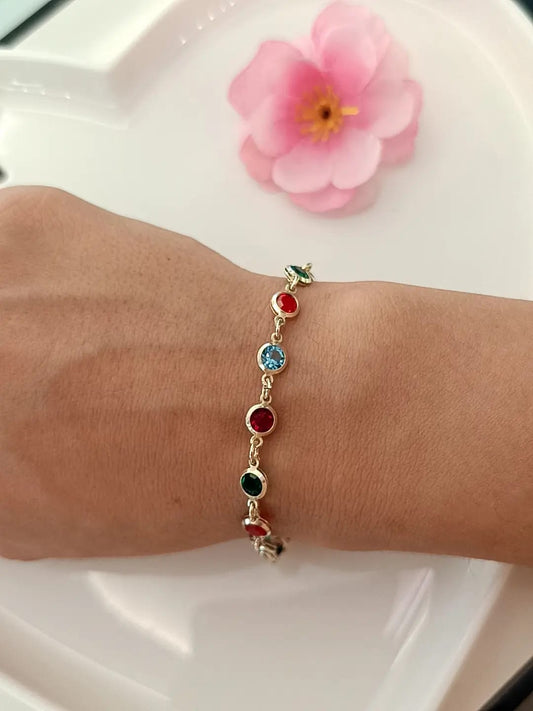 BRACCIALE PRISMA PLACCATO ORO