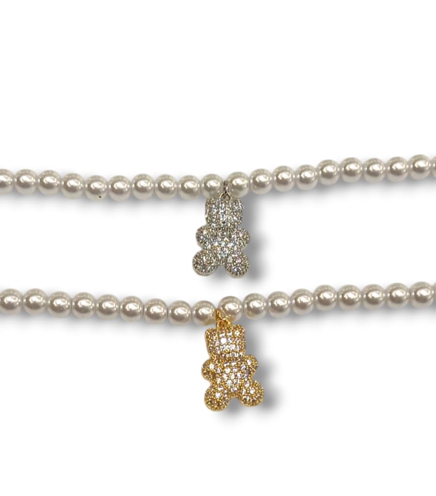 Bracciale teddyno perlato