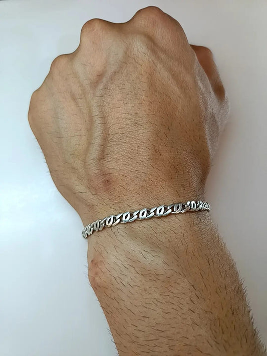 BRACCIALE UNIONE ARGENTO