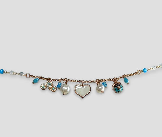 BRACCIALE SERENITA' PLACCATO ORO ROSA