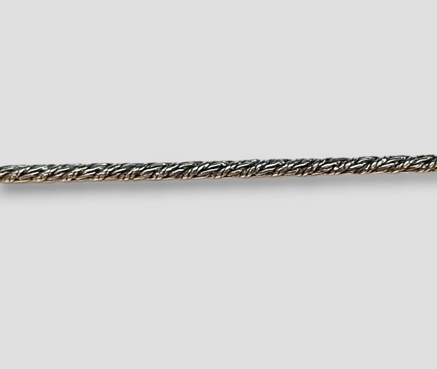 BRACCIALE INTRECCIO ARGENTO