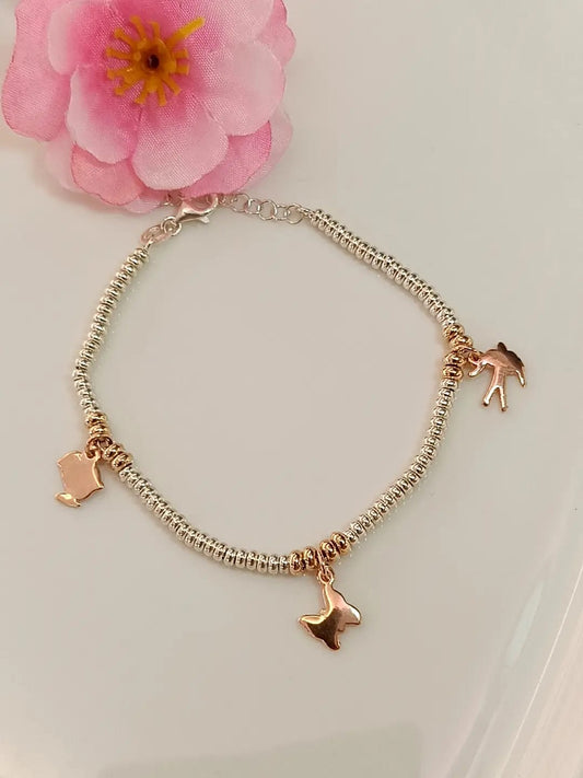 BRACCIALE LIBERTA' BICOLORE
