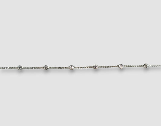 BRACCIALE LUCE ORO BIANCO