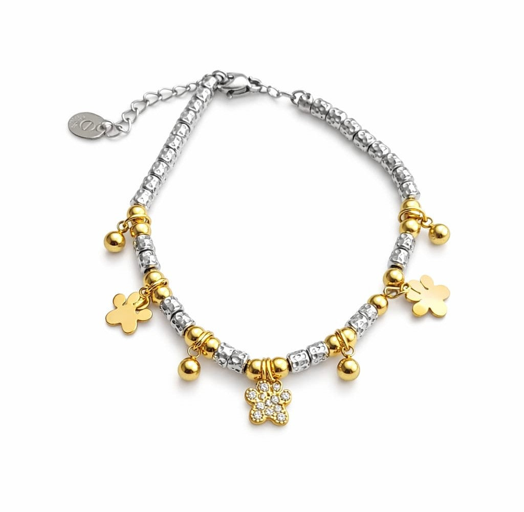 Bracciale pepite zampa