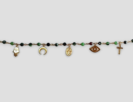 BRACCIALE PROTEZIONE PLACCATO ORO ROSA