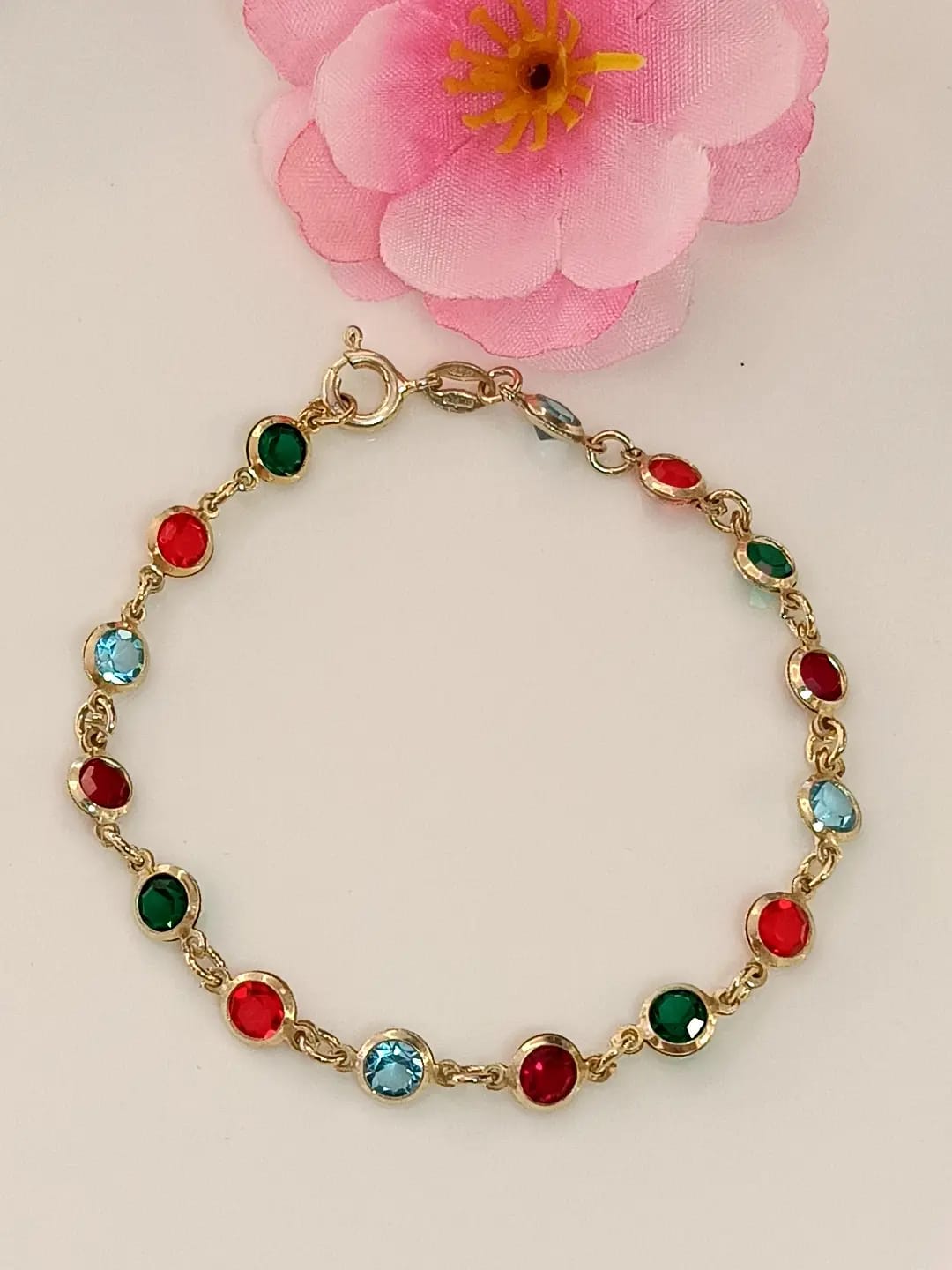 BRACCIALE PRISMA PLACCATO ORO