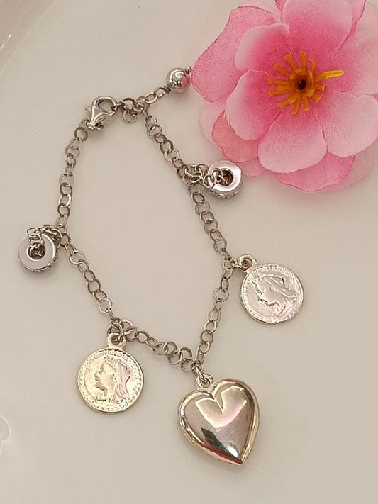 BRACCIALE "RITMI DEL CUORE" ARGENTO